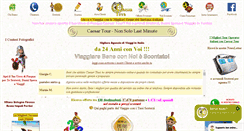Desktop Screenshot of caesartour.it